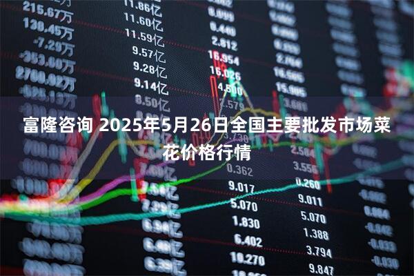富隆咨询 2025年5月26日全国主要批发市场菜花价格行情