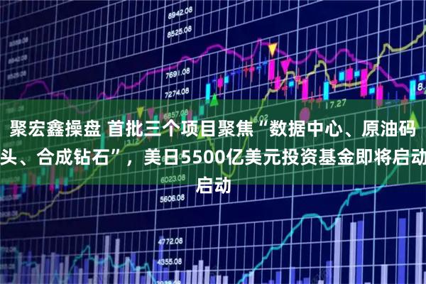 聚宏鑫操盘 首批三个项目聚焦“数据中心、原油码头、合成钻石”，美日5500亿美元投资基金即将启动